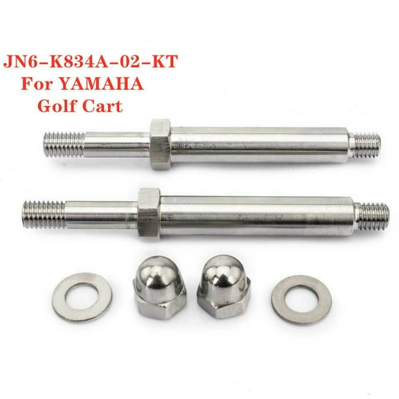 2 Sets Top Front Roof Support Bolts Strut Stud for Yamaha Golf Cart G14 G16 G19 JN6-K834A-02-KT