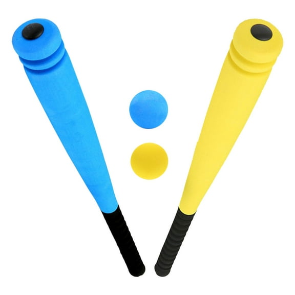 2 Sets Toy Baseball Baseball Bat Toy Baseball Training Bat Sports Baseball Bat Toddler Child