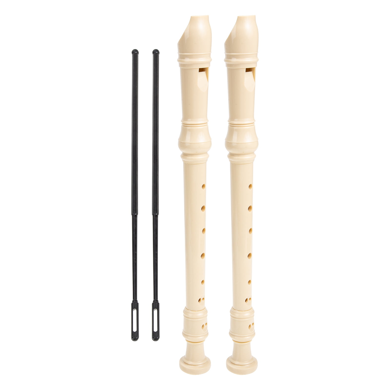 2 Sets Treble Flute Toys 8hole Practice Wind Instrument Kid