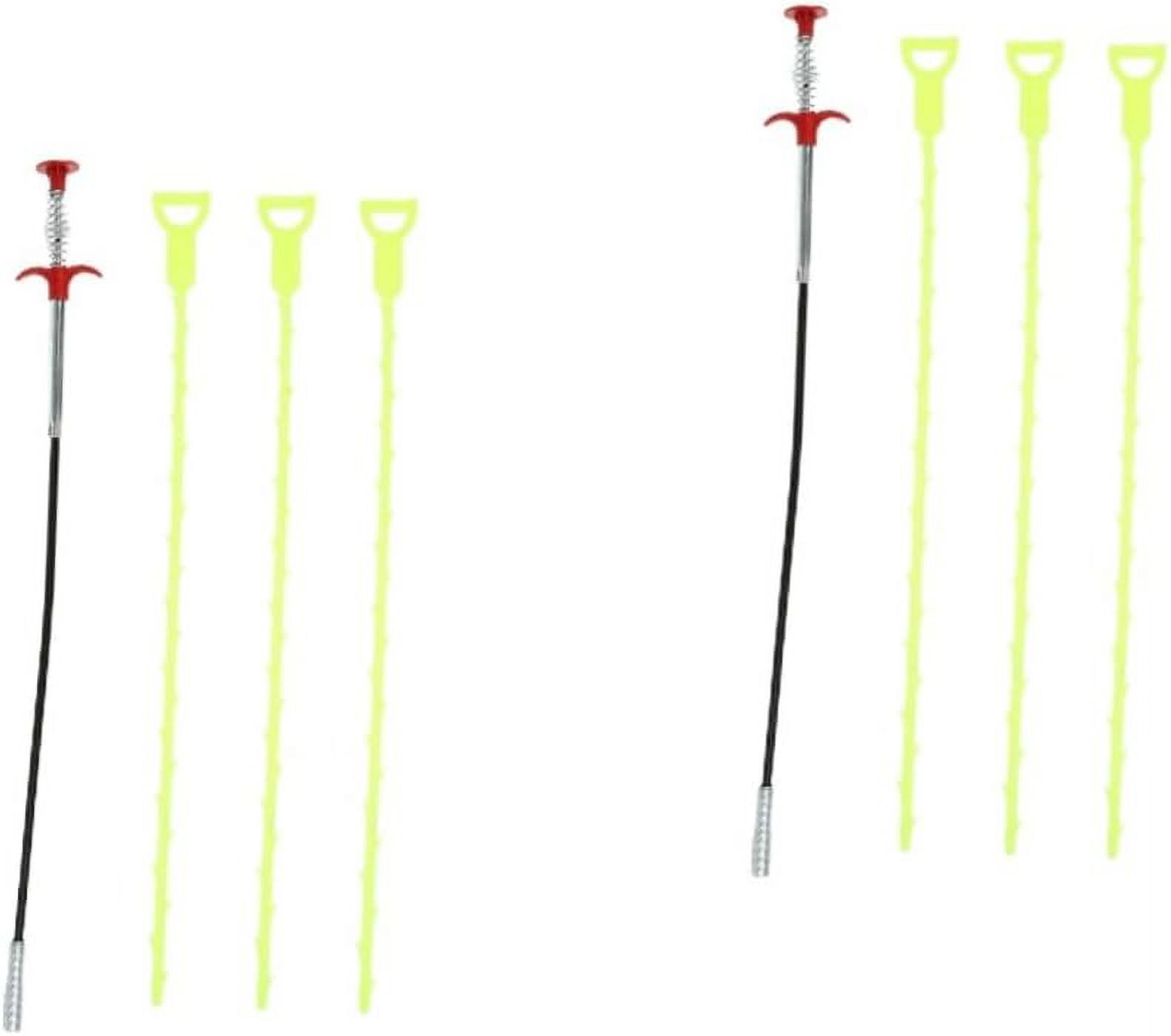 2 Sets Unclog Cleaning Tools Spring Tools Toilet Sink Pipe Sink Cleaner