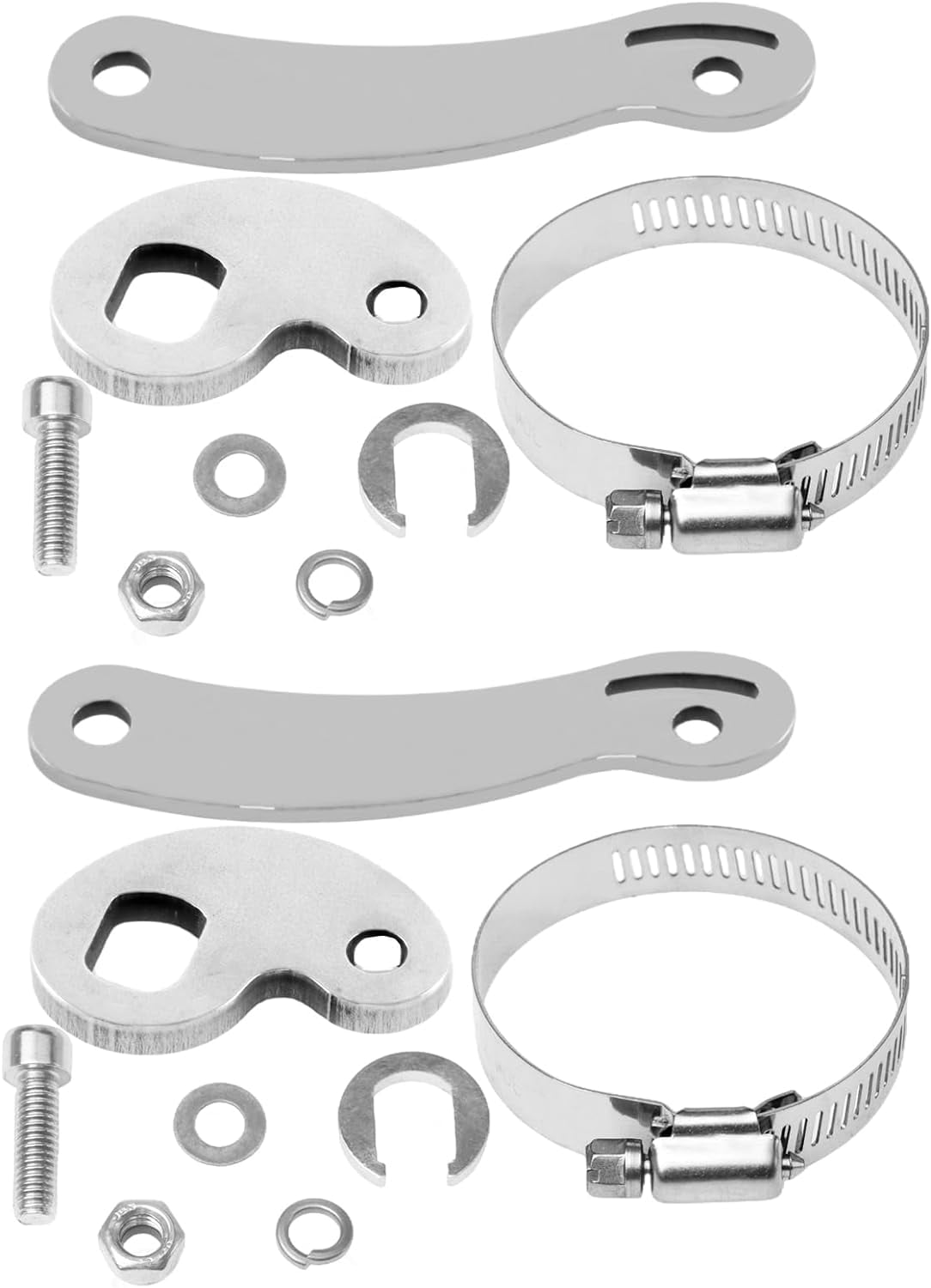 2 Sets Universal Torque Arm Conversion Kit Fit for E-Bike Front or Rear Hub Motor Installations, Electric Bicycle Maintenance Tool