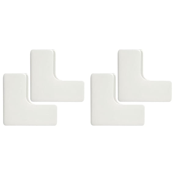 2 Sets Wall Mounted Scale Holder, Torqee Hanging Storage Organizer, No-Drill Home Bracket, for Household Organization, Bathroom Use and Kitchen Storage, White