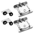2 Sets Wardrobe Pulley Patio Door Roller Sliding Wardrobe Door Parts