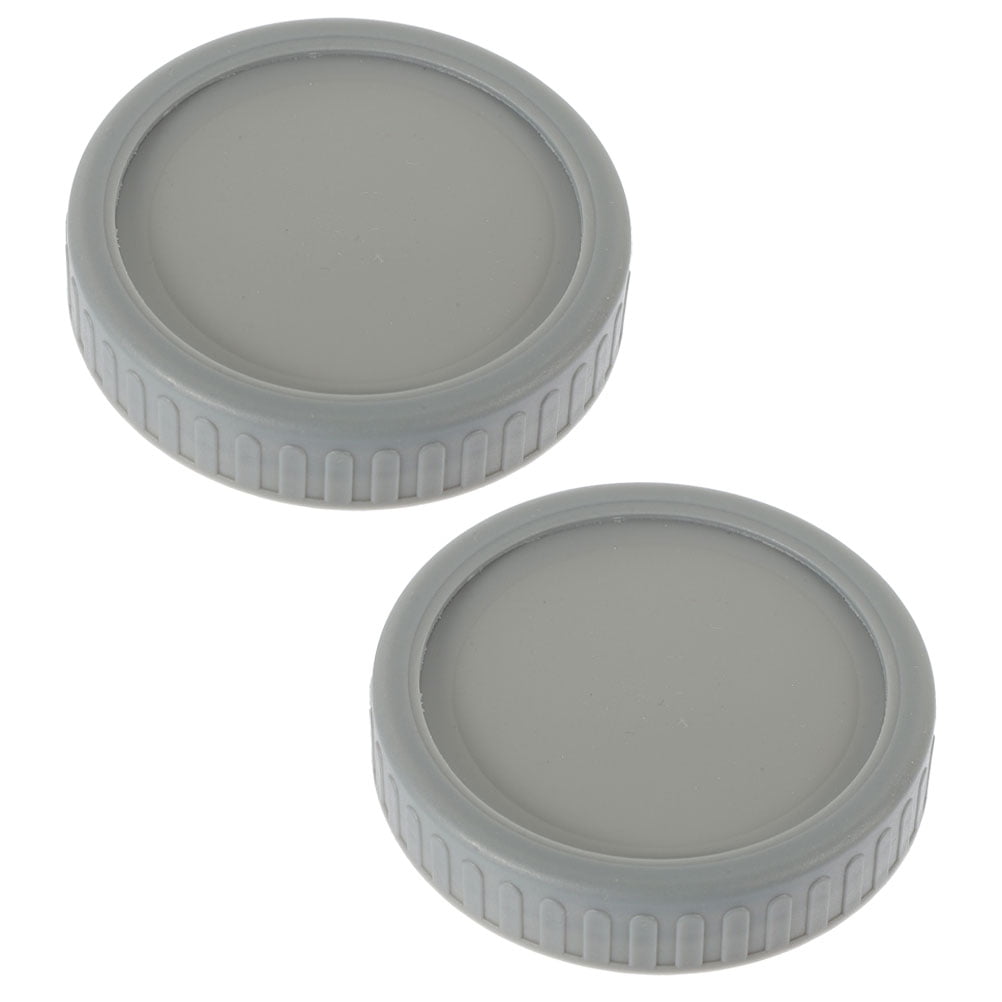 2 Sets Wide Mason Jar Lid Mason Canning Jars Cover Leakproof Canning ...