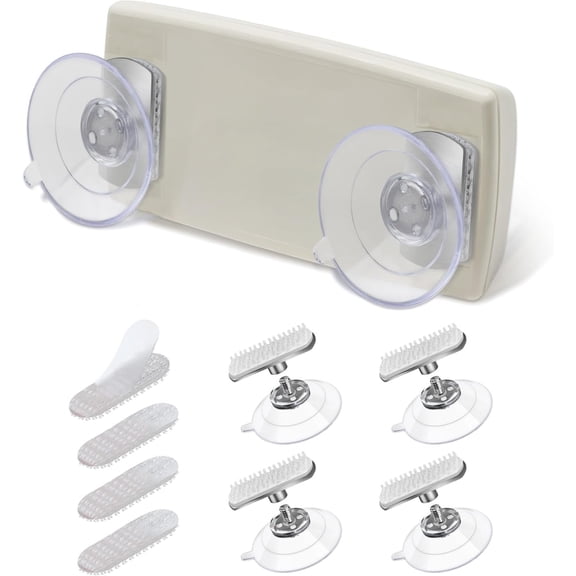 (2 Sets)  Windshield Holder for EZ Pass/IPass/IZoom - Easy to Install Remove and Transfer Between , Ultra  Suction Mount