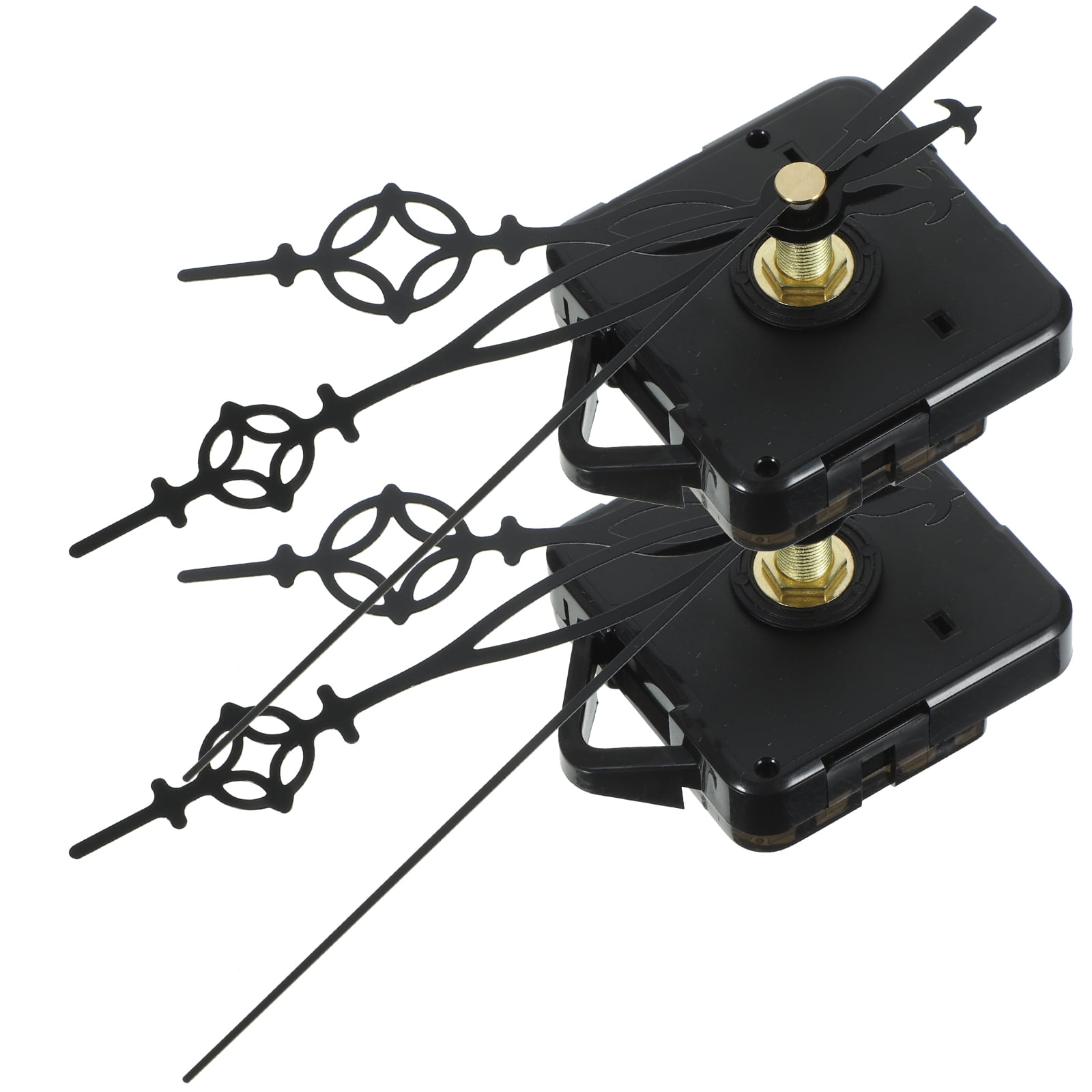 2 Sets of Diy Clock Movements Replacement Clock Mechanisms Repairing