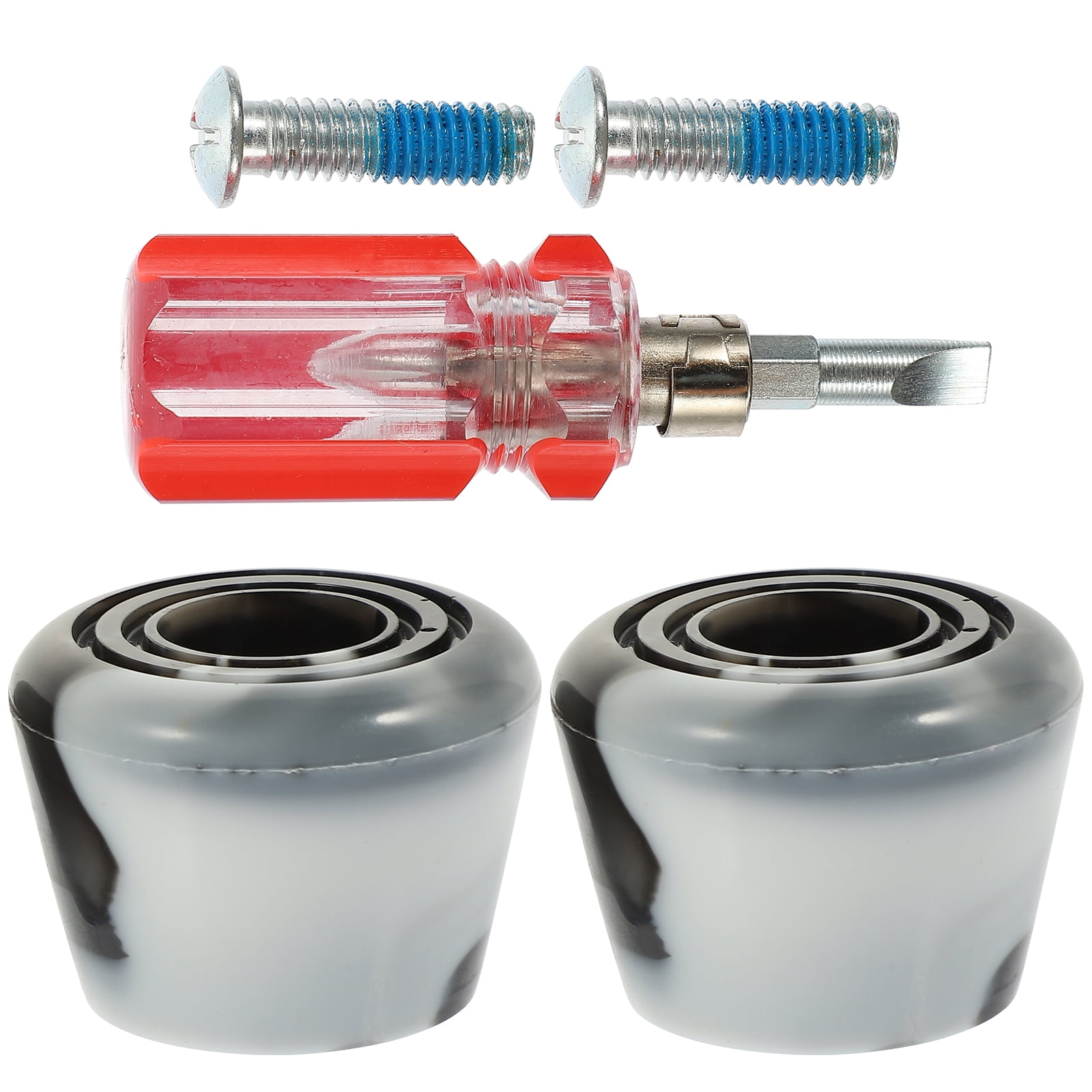 2 Sets of Roller Skate Stoppers Replacement Roller Skates Brakes Stopper Roller Skates Supplies