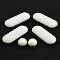 thumbnail image 1 of 2 Sets of Universal Toilet Lid Buffer Toilet Seat Buffers Stop Bumper,White, 1 of 9