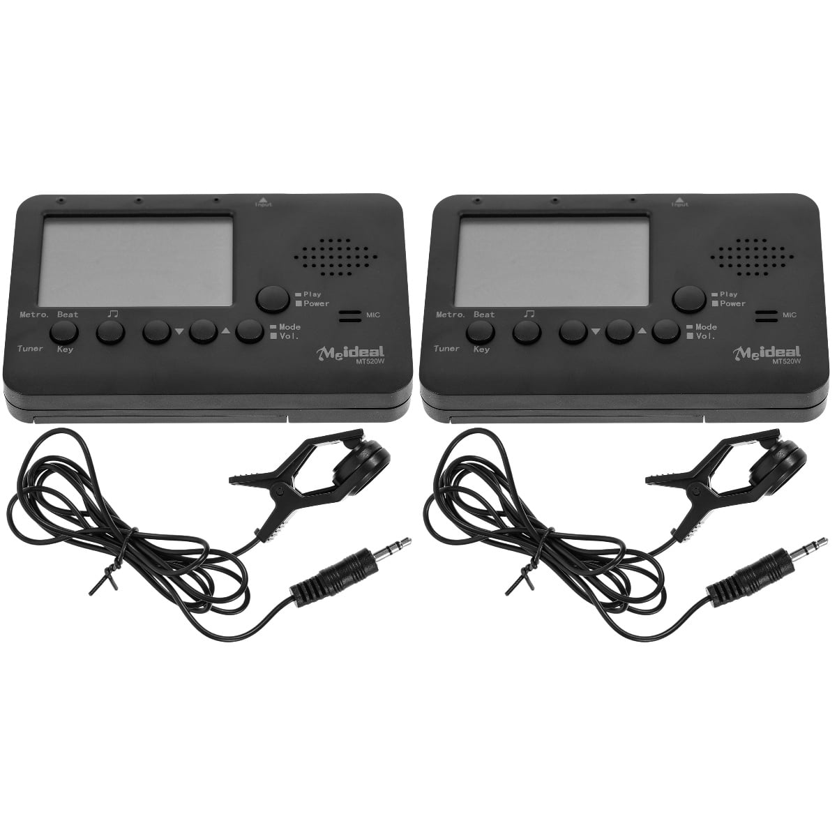 2 Sets of Wind Instruments Tuner Alto Saxophone Tuner Flute Tuner