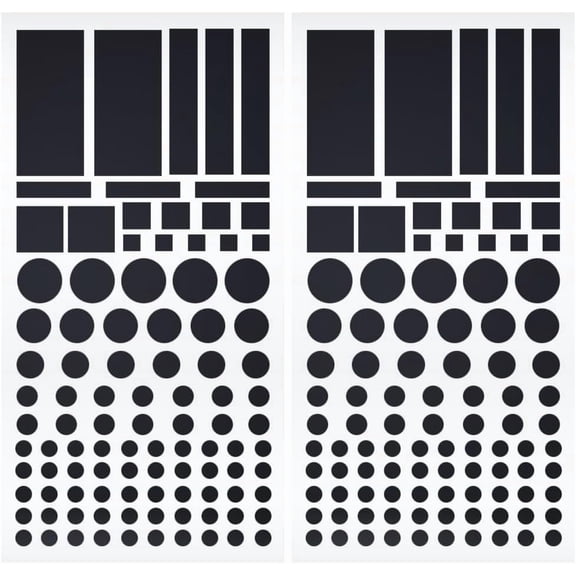 2 Sheet LED Light Blocking Stickers LED Covers out Stickers Light Dimming LED Filters Dimming Sheets Stickers for Routers TV Clocks Electrical Appliances Window 7.87x3.93Inch for diy making