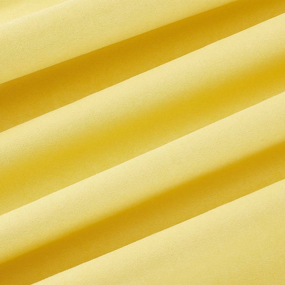 2 Sheet Velvet Coated Book-binding Paper for DIY Book Cover Gift Box Yellow 1000x430x0.2mm