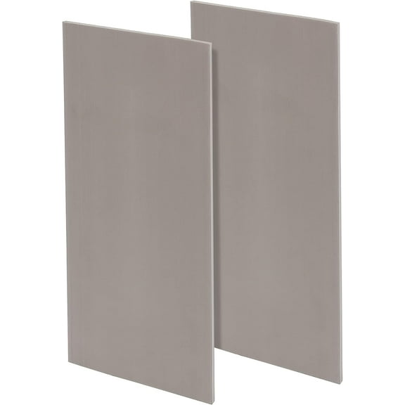 2 Sheets 13.2x5.9inch Grey Rubber Stamp Sheets for DIY