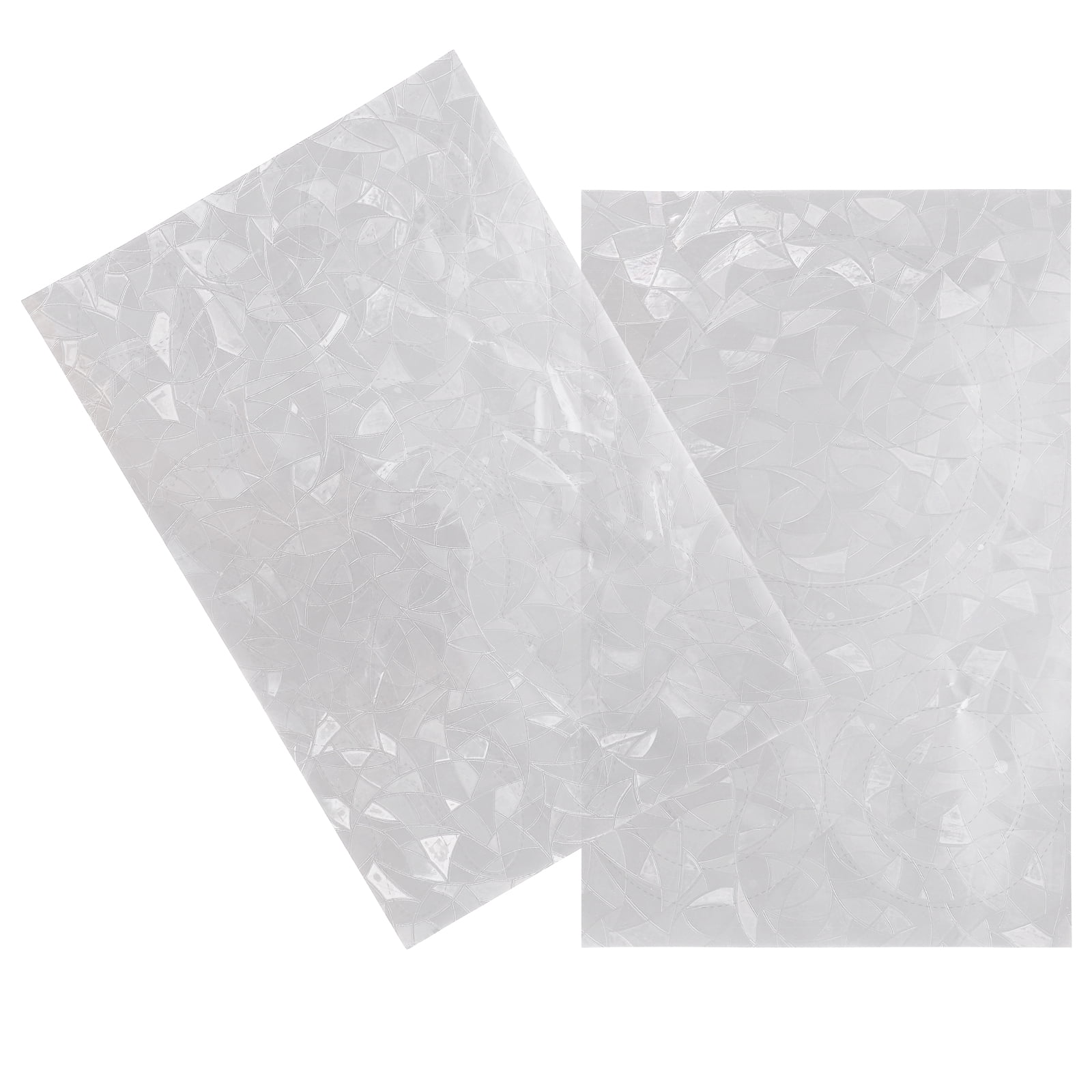 2 Sheets Anti- Collision Window Clings Decals Window Stickers Holographic Collision Decals Decorative Window Vinyl to Bird Strikes on Door Window Glass