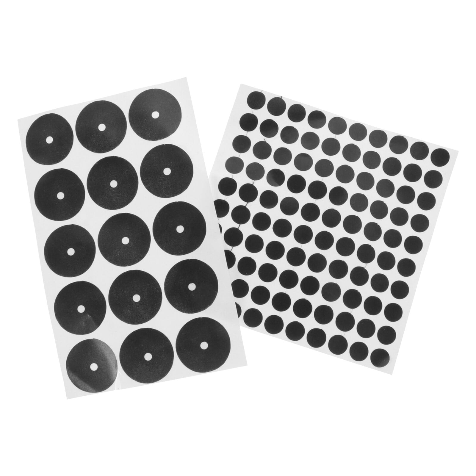 2 Sheets Billiard Black Spot Pool Table Marking Dots Marker Stickers