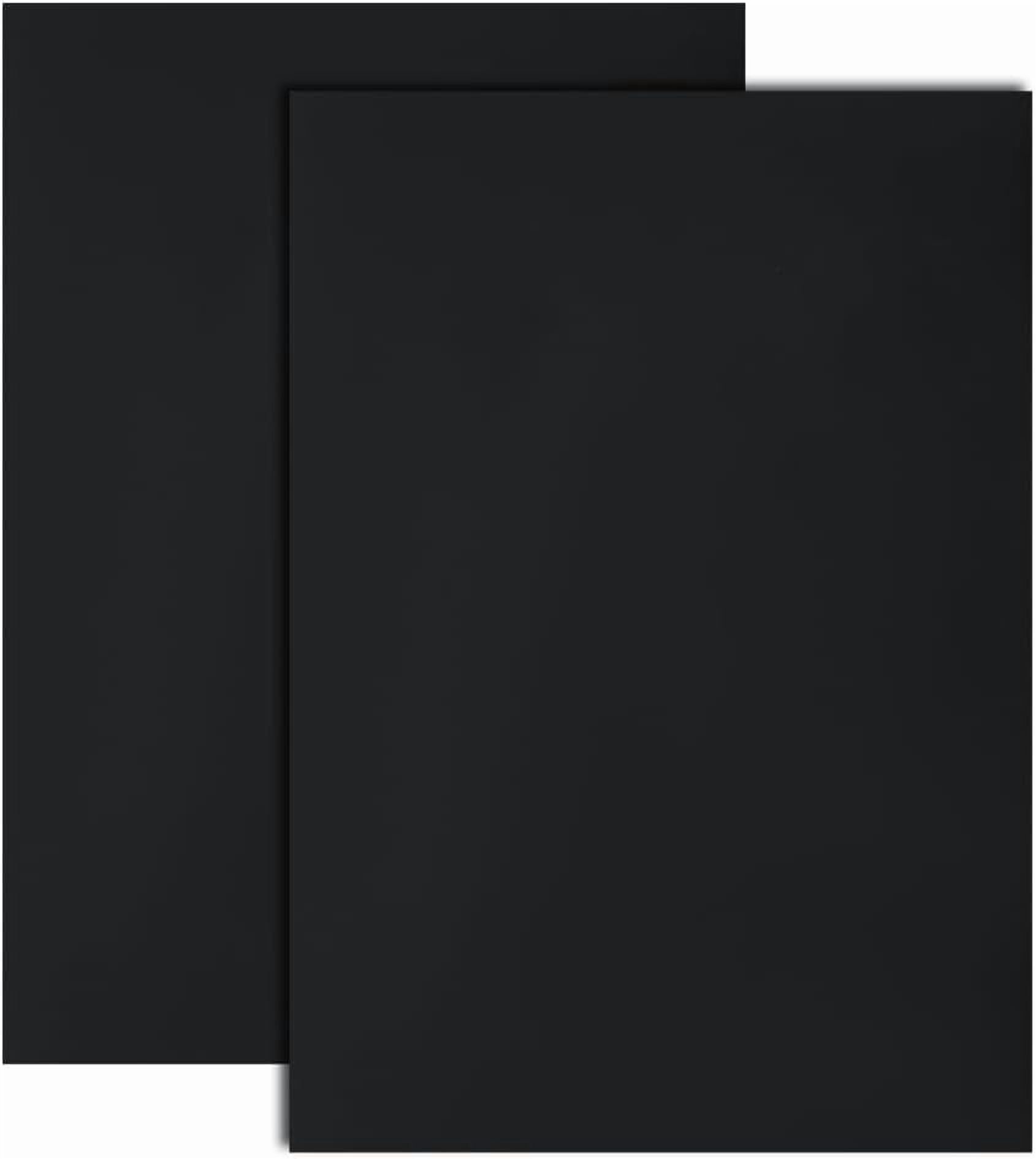 2 Sheets Black Engraving Testing Paper 11.4x7.8 Inch Single Sides ...