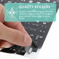 thumbnail image 1 of HOOWIFFY Hoowiffy Black Keyboard Stickers for Home Perfect Fit Easy Apply, 1 of 6