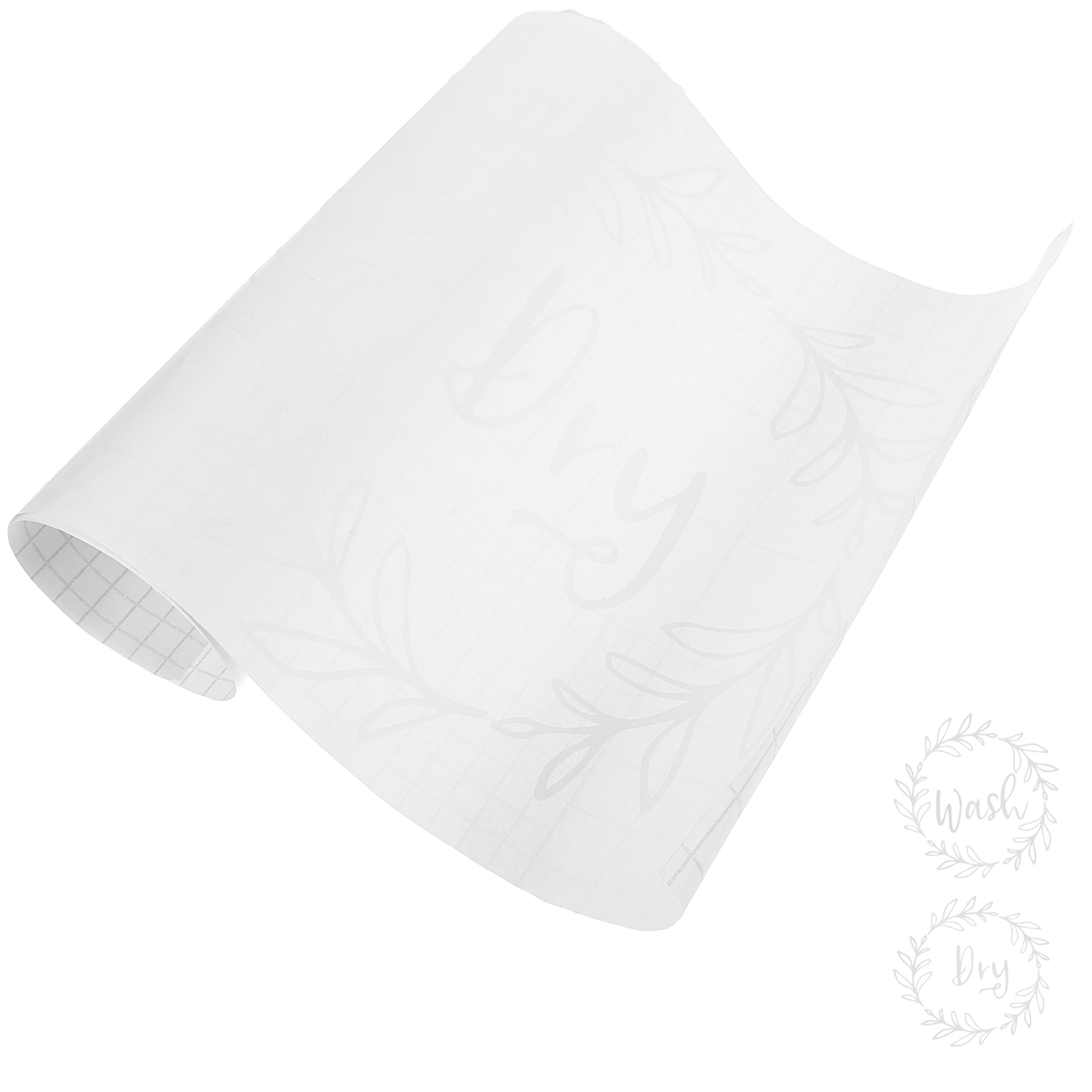 2 Sheets Laundry Room Wall Stickers Delicate Wall Decals Removable