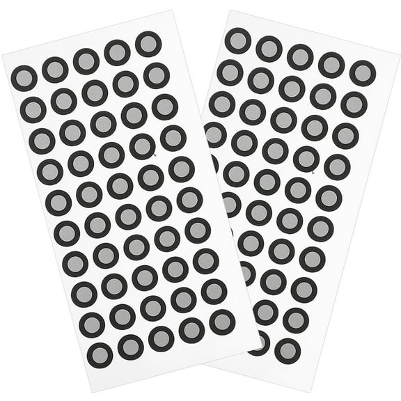 2 Sheets Marking Stickers Reference Points Markers Reflection Markers for 3D Scanning