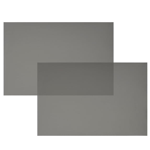 2 Sheets PET Linear Polarized Film Sheets Rectangle Black 300x200x0.4mm for making