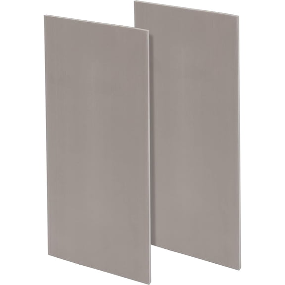 2 Sheets Photosensitive Stamp Seal Pad Material for DIY Photosensitive Stamp Plate Gray 15x33.5x0.65cm