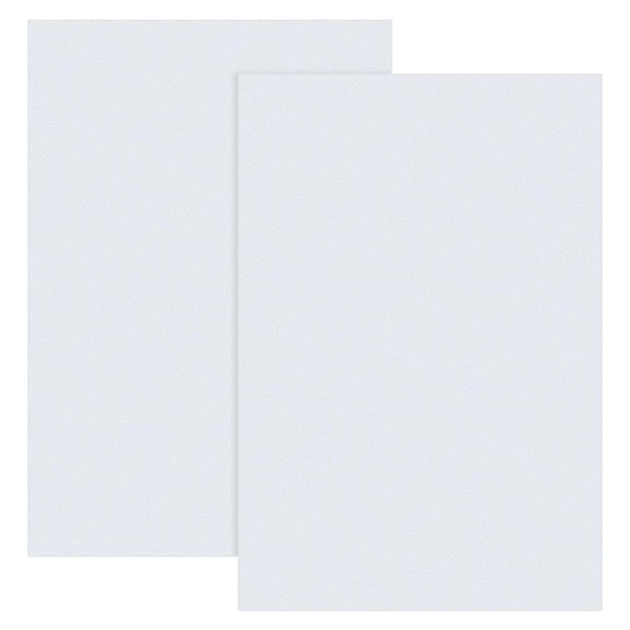 2 Sheets White Plastic Sheet 11.8x7.9 inch Plastic Plates 2.5mm Thick Hard Plastic Sheet for Architectural Models Sand Table Building Model Material Supplies