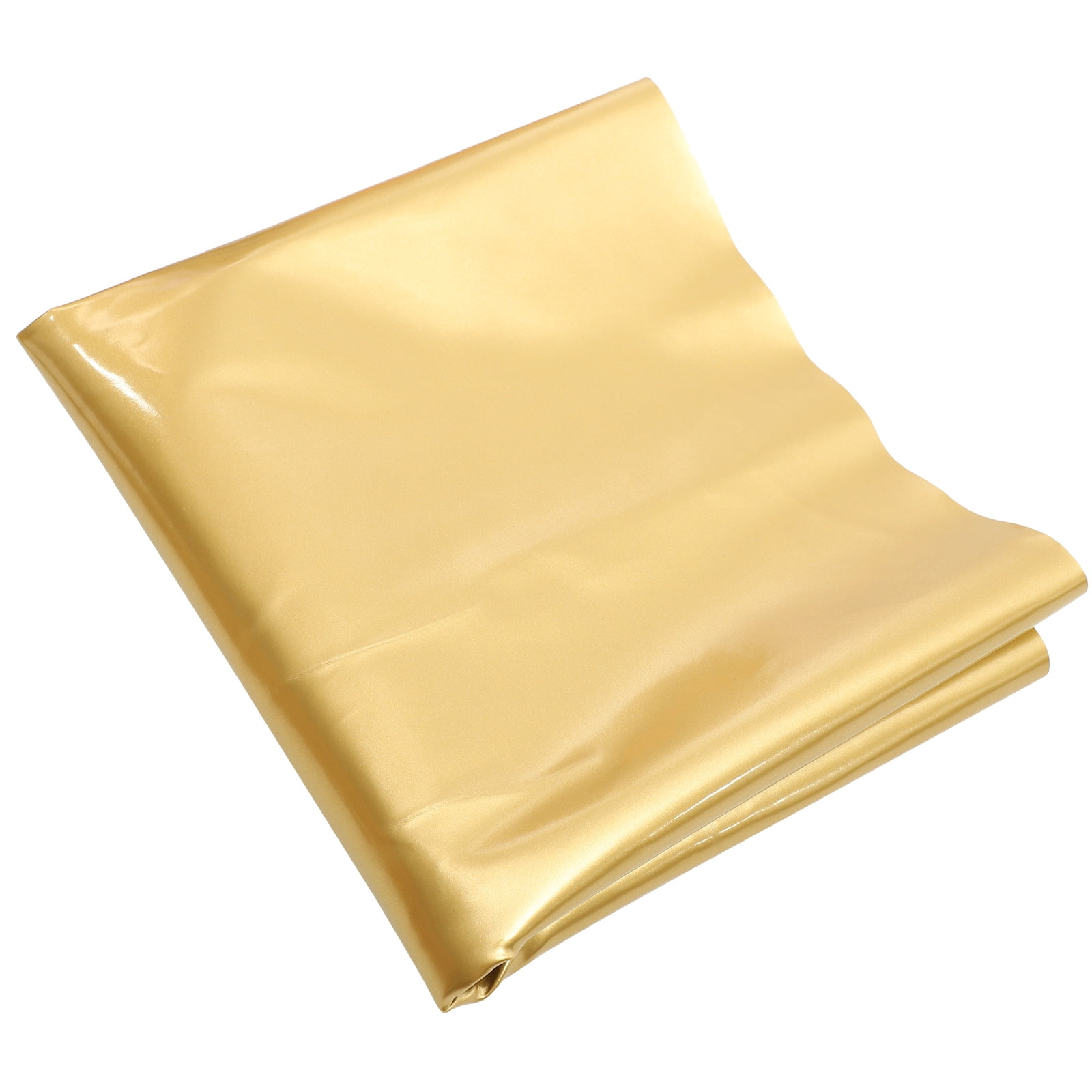 Eease 2 Sheets of DIY PU Leather Sheet Golden Pattern Decorative ...