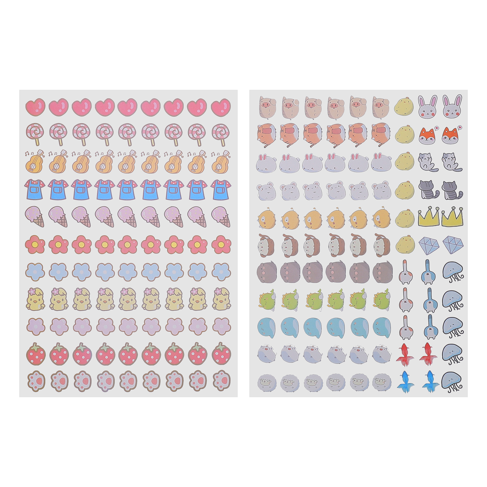 2 Sheets of Shrink Plastic Sheets Shrink Film Paper Heat Shrink Sheets