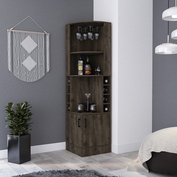 2 - Shelf Cabinet - Showcase Frequent Liquor - Living Room Setup - Aesthetic Storage