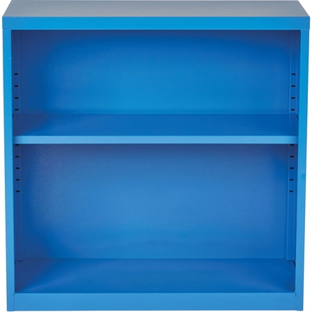 2 Shelf Metal Blue Bookcase by OSP Home Furnishings