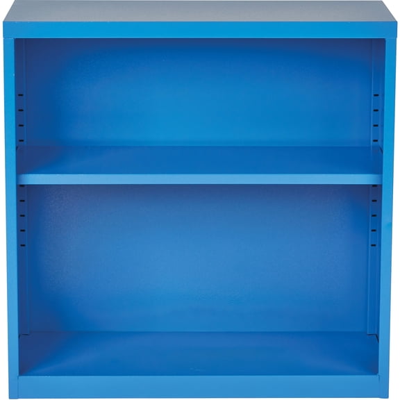 2 Shelf Metal Blue Bookcase by OSP Home Furnishings