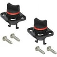 2 Ship's Stern Drain Plugs, Screw Type, Suitable For Boats, Yachts