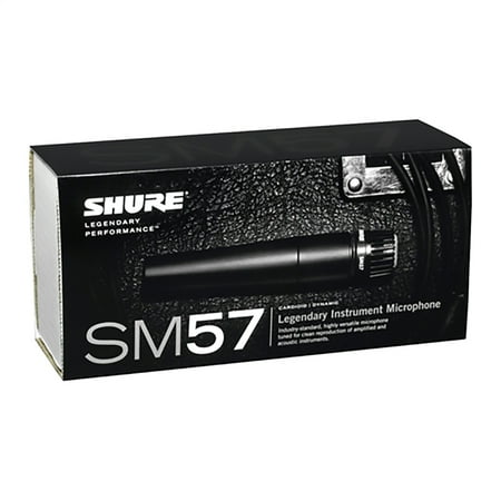 2 Shure SM57-LC Cardioid Dynamic Microphone COMBO PACK!!!
