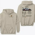 thumbnail image 1 of 2 Side-Porsche 911 GT3 RS Aesthetic - Trending for Fans- -Clothing- Trend Classic Menswear Unisex Comfort Hoodie, Color: Sand, Size: S, 1 of 2