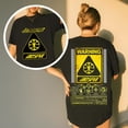 thumbnail image 1 of 2 Sided Aespas W-DA Whole Different Animal Graphic T-Shirt, Futuristic Girl Group Inspired Tee, 1 of 5