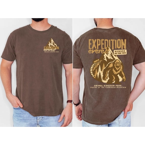 2 Sided Expedition Everest T-Shirt | Animal Kingdom Yeti Tee, Women