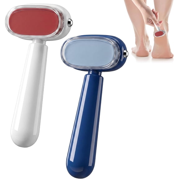 2-Sided Foot File & Callus Rasp, Steel Scraper for Dead Skin, Home Pedicure