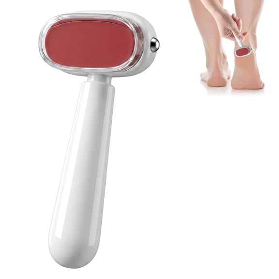 2-Sided Foot Rasp, Steel Scraper for Dead Skin, Home Pedicure Ergonomic Arc Pedicure Rasp Exfoliates Rough Dry Feet, Safe Gentle Blade Won't Cut, Ideal for Dead Skin & Thick Calluses