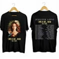 2 Sided Jennifer Lopez 2024 This Is Me Now Tour Unisex Shirts