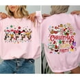 2Sided Mickey'S Very Merry Christmas Party 2024 Shirt, Disney Santa