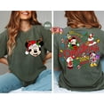 2Sided Mickey's Very Merry Christmas Party 2024 ShirtDisney Santa