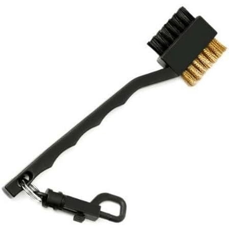 2 Sided Sports Golf Club Cleaning Brush Clearner with Carabiner for easy carrying