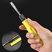2 Sides Double Head Slotted Cross Screwdrivers, Two In One Screwdriver, Portable Household Outdoor Hand Screws Driver, Remover Repair Tools, Hand Tools