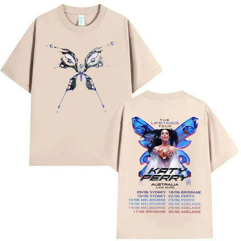 2 Sides Katy Perry The Lifetimes Tour 2025 Unisex T-shirt