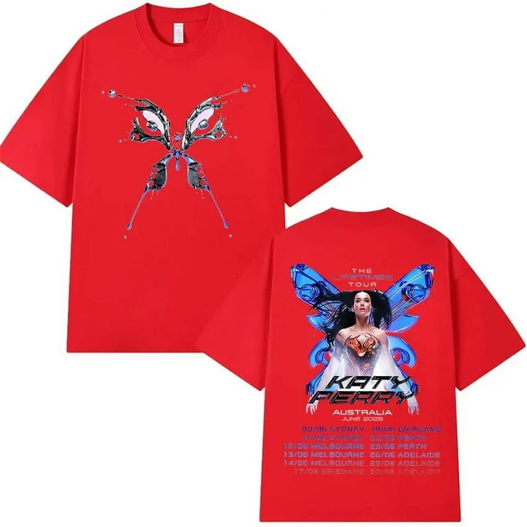 2 Sides Katy Perry The Lifetimes Tour 2025 Unisex T-shirt