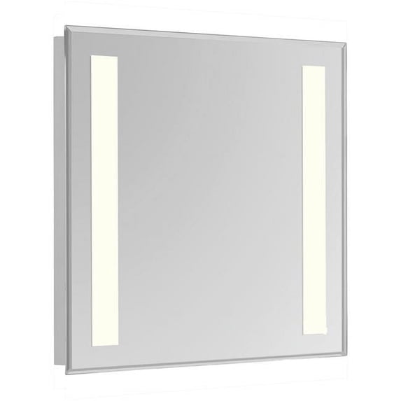 2 Sides LED Electric Mirror Rectangle Dimmable 3000K - 24 x30 in.