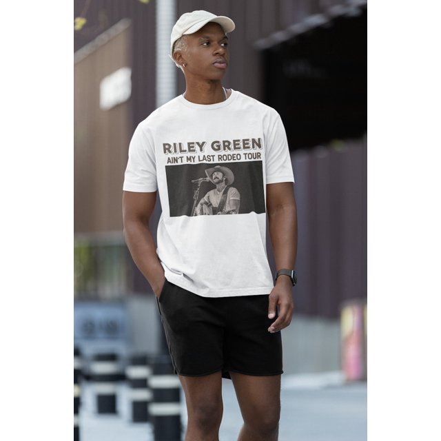 2 Sides Uni Tshirt Riley Green Ain't My Last Rodeo Tour 2024, Riley