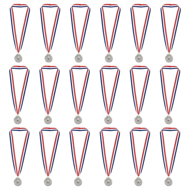 2" Silver Winner Award Medals Olympic Style Medals 2nd Prizes with