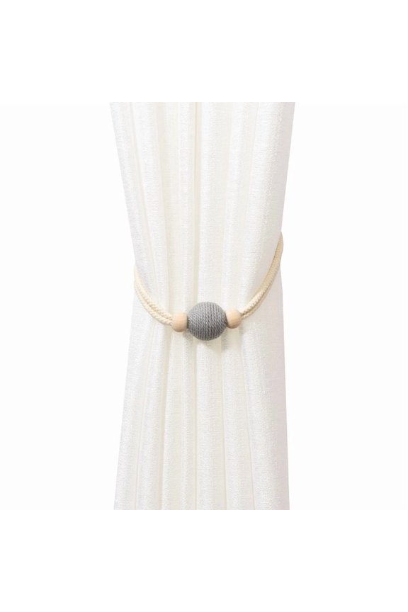 2 Simple Curtain Tie Magnets Magnetic Curtain Buckles for Holding Curtains, Strong Magnet Design, Durable and Easy to Use, Suitable for Various Curtain Types