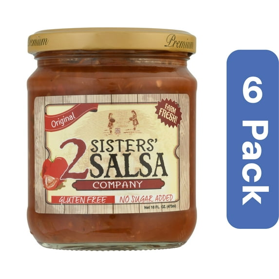 2 Sisters Salsa Original 16 oz (Pack Of 6)