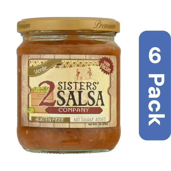 2 Sisters Salsa Verde 16 fl oz (Pack Of 6)